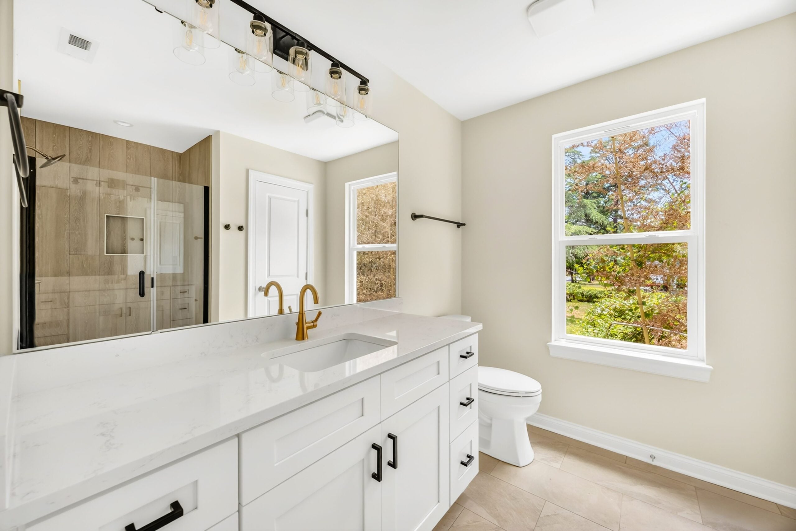 Primary bathroom vanity