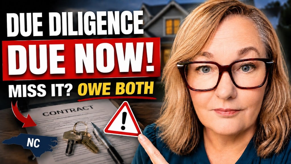NC Due Diligence Money: What Buyers Need to Know Before the Home Inspection