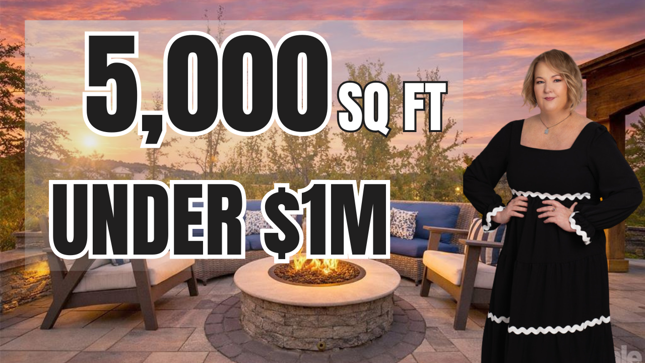Huntersville Homes: What 5,000 Square Feet Under $1M Really Gets You