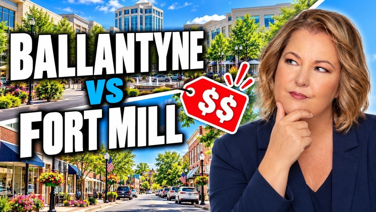 Ballantyne vs Fort Mill: Price, Taxes, Schools and Commute Compared (2026)